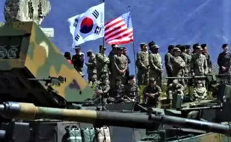 दक्षिण कोरिया और अमेरिका ने चार साल पहले निलंबित हो गया संयुक्त सैन्य अभ्यास शुरू किया