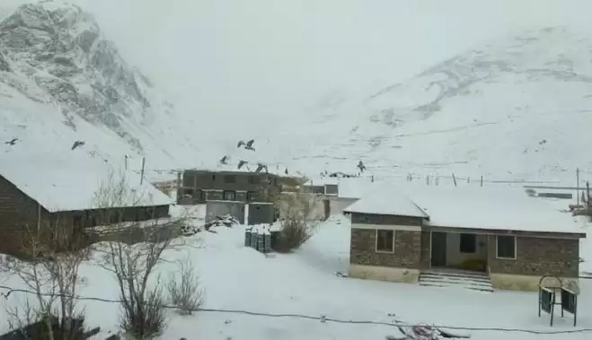 शिमला के नारकंडा और पर्यटन नगरी मनाली में हुई सर्दी की पहली बर्फबारी