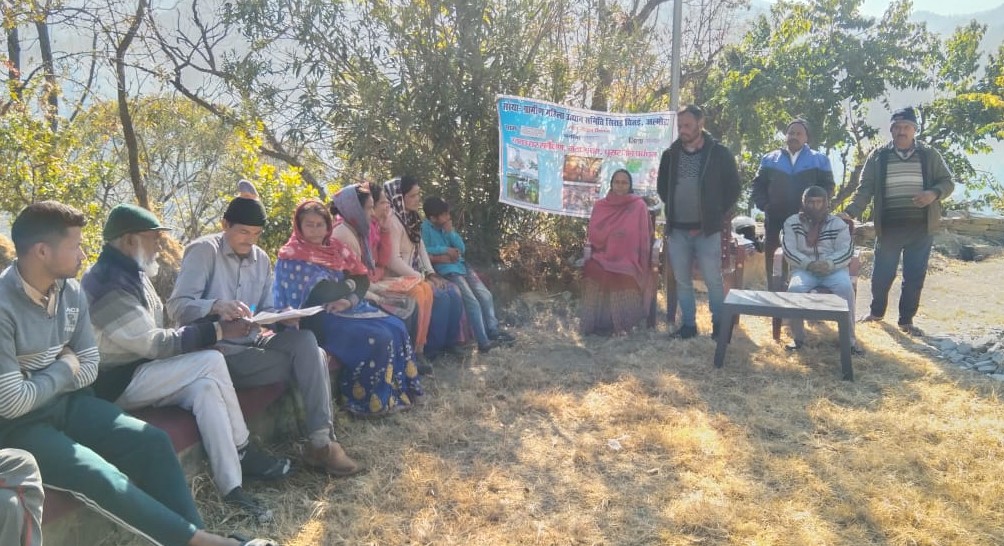 संस्था ग्रामीण महिला उत्थान समिति अल्मोड़ा द्वारा जल जीवन मिशन के तहत जन जागरूकता कार्यक्रम