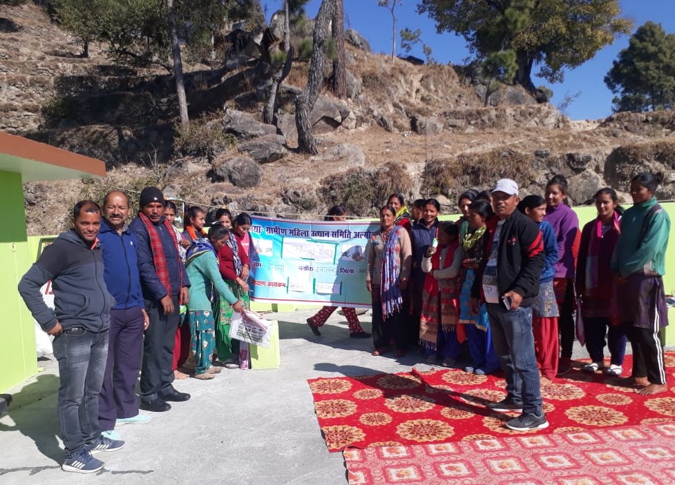 ग्रामीण महिला उत्थान समिति द्वारा एक सप्ताह का सिलाई प्रशिक्षण ट्रेनिंग का कार्य शुरू