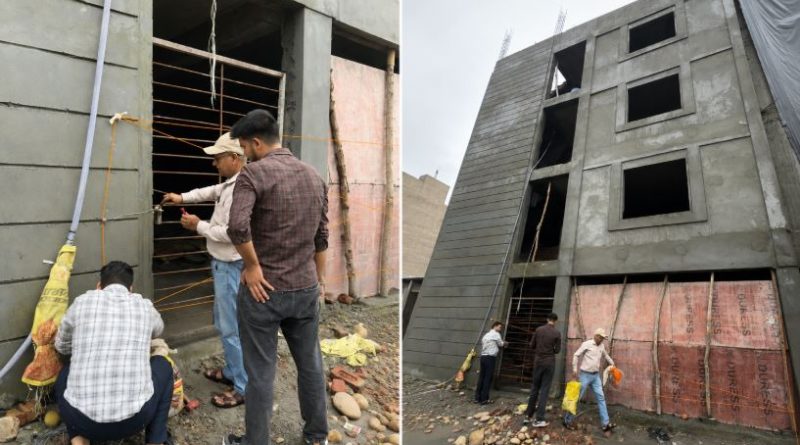 एमडीडीए का अवैध निर्माण पर बड़ा एक्शन: ऋषिकेश के हरिपुर कलां में नक्शे के विपरीत बन रही इमारत सील