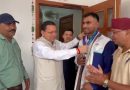 एशियन गेम्स में कांस्य पदक जीतने वाले बॉक्सर कपिल पोखरिया ने मुख्यमंत्री धामी से की भेंट